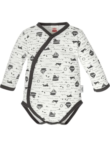 Makoma Langarmbody Maritim in weiss