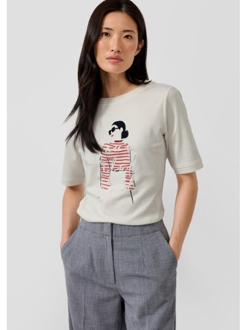 s.Oliver T-Shirt in 02D6_creme