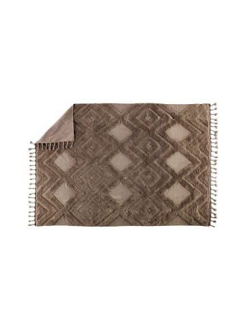 ebuy24 Teppich Dahlia Dunkelbraun 160 x 230 cm