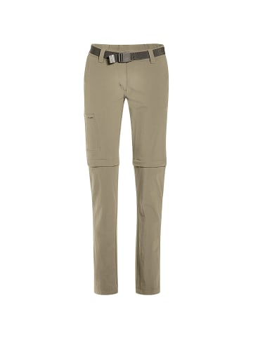 Maier Sports Zip-Hose Inara Slim in Beige