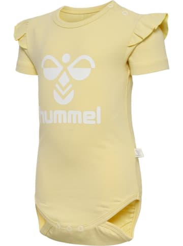 Hummel Kinder Kurzarmbody in Gelb