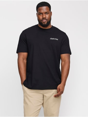 JACK & JONES PLUS T-shirt in Black