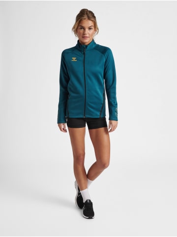 Hummel Reißverschluss Jacke Raglanärmel Hmlcima Damen in BLUE CORAL