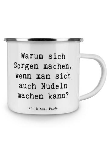 Mr. & Mrs. Panda Pott Spruch Gelassenheit in Krisen mit Spruch in Weiß