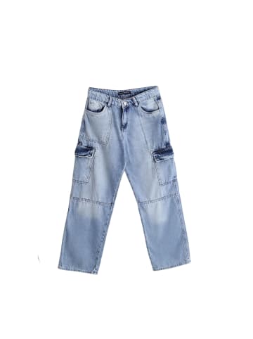 SOLANG Hose in hellblau