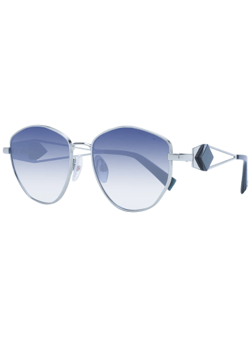 Ana Hickmann Frauen Sonnenbrille Rund Silber
