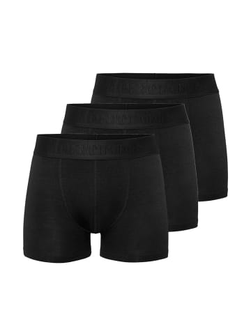 Resteröds Retro Short / Pant Bamboo in Schwarz