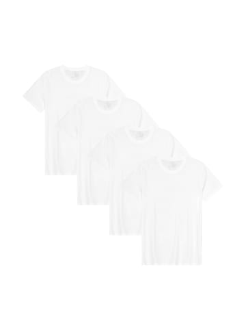 DANISH ENDURANCE T-Shirt Basic Crew Neck in weiß