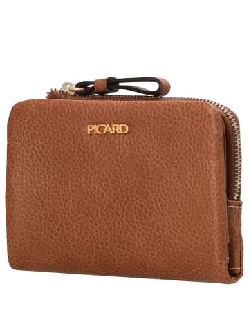 PICARD Calico 1 - Geldbörse 4cc 12.5 cm (schwarz) in cognac