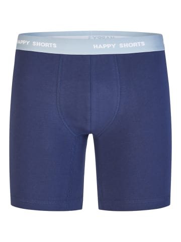 Happy Shorts Langer Boxer Jersey in marine
