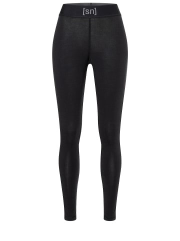 super.natural Merino Tight in schwarz