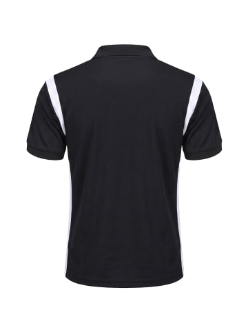 Sergio Tacchini Polo Shirt in black/white