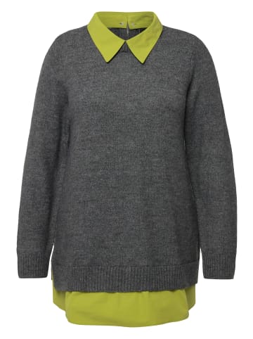 Ulla Popken Pullover in asphalt