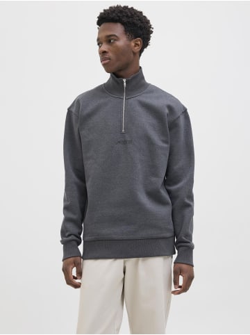 Aprel Sweatshirt in Dark Grey Melange