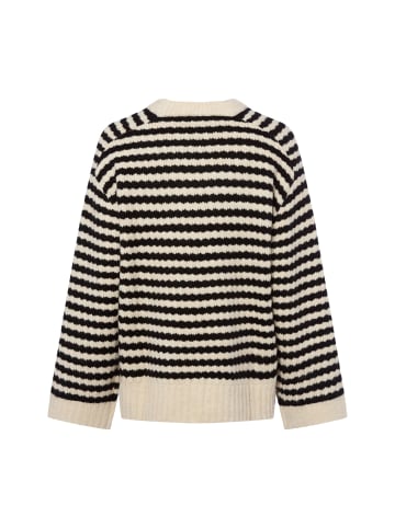 edited Strickpullover Lennon in beige schwarz - 0001