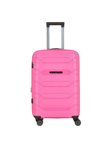 Polestream Strz by Asteroid 4 Rollen Trolley M 64 cm mit Dehnfalte in intense magenta