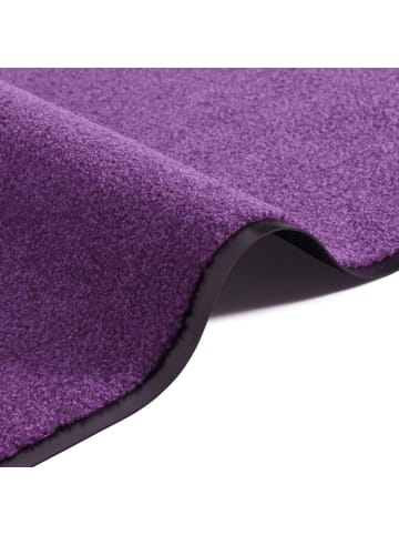 Hanse Home Waschbare Fußmatte Wash & Clean violett