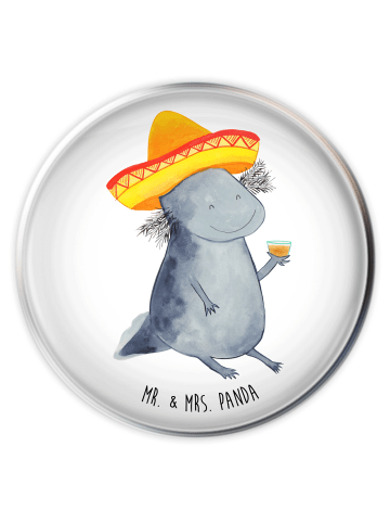 Mr. & Mrs. Panda Stöpsel Waschbecken Axolotl Tequila ohne Spruch in Weiß