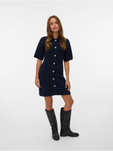 Vero Moda Strickkleid in Navy Blazer