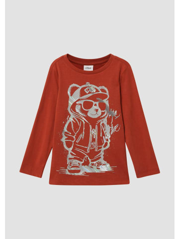 s.Oliver T-Shirt in 3502_mohnrot