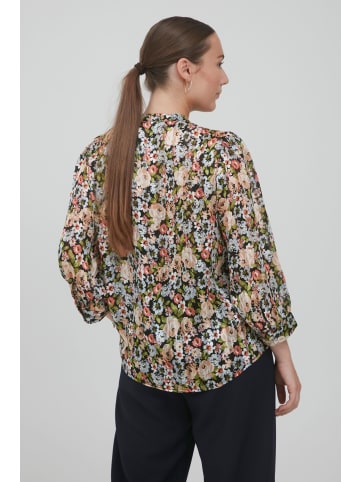 ICHI Langarmbluse IHIXROSIE MS - 20114814  Langarmbluse mit Blumenmuster in Bunt