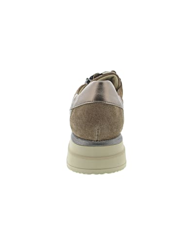 WALDLÄUFER H-Feli sportlicher Schnürer Braun