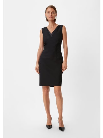 comma Kleid kurz in Schwarz