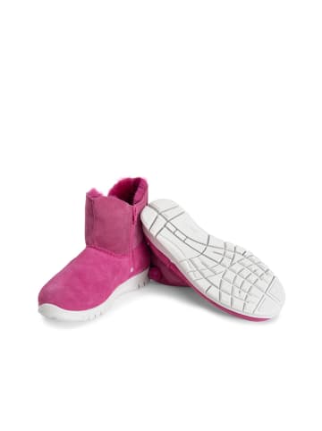 VITAFORM Veloursleder Stiefeletten in fuchsia