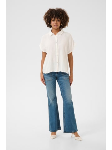 CULTURE Hemd kurzarm CUmyra Oversize fit in Spring Gardenia