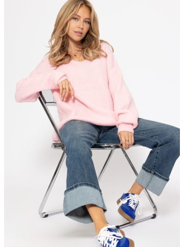 SASSYCLASSY Oversize Pullover in Rosa