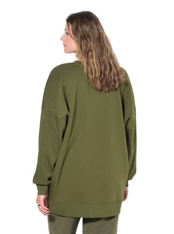 Studio Untold Sweatshirt in palmen grün