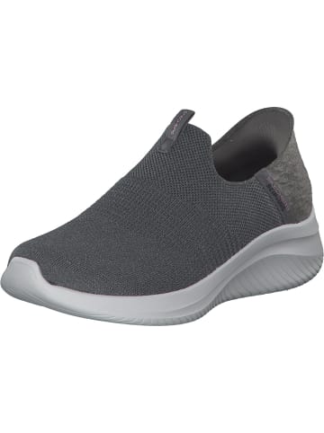 Skechers Sportliche Slipper in grey