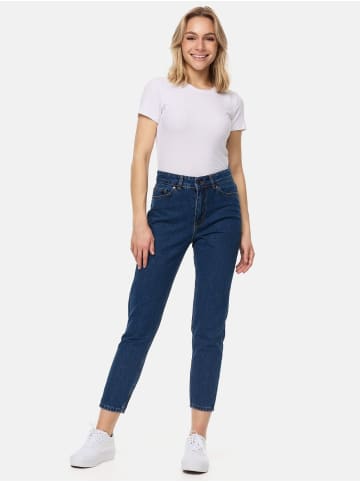 Tazzio Mom Fit Jeans "F129" in Dunkelblau