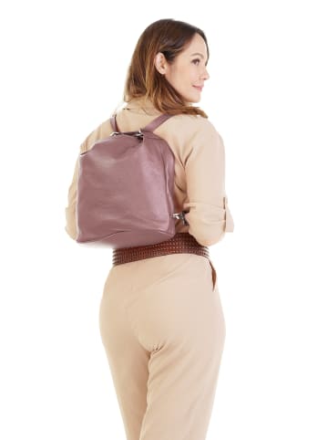 Samantha Look Shopper echt Leder in alt-rosa