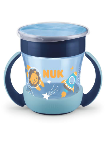 NUK Trinklern-Becher Mini Magic Cup 160 ml - Glow in the in blau,motiv