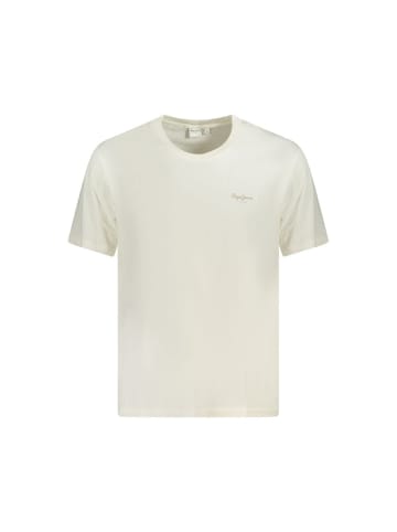 Pepe Jeans Weiß Baumwolle Herren T-Shirt