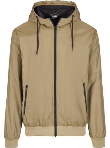 Urban Classics Windbreaker in khaki/black