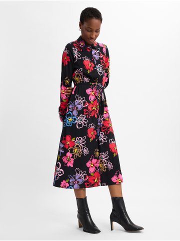 NÜMPH Kleid Nuhallie in schwarz rot - 0001