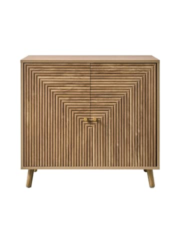 CALICOSY Sideboard EDEN in Helles Holz - (W) 80 x (H) 75 x (L) 39 cm