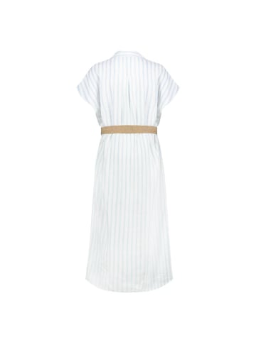 Eight2Nine Kleid in stripes: white -skyway blue