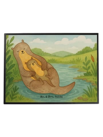 Mr. & Mrs. Panda schreibtischunterlage Otter Kind Design ohne Sp... in Weiß