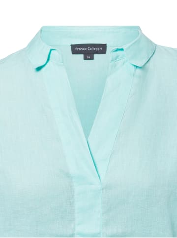 Franco Callegari Leinenbluse in mint - 0030