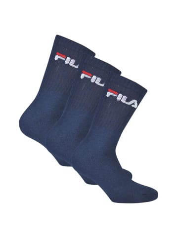 Fila Socken 3er Pack in Marine