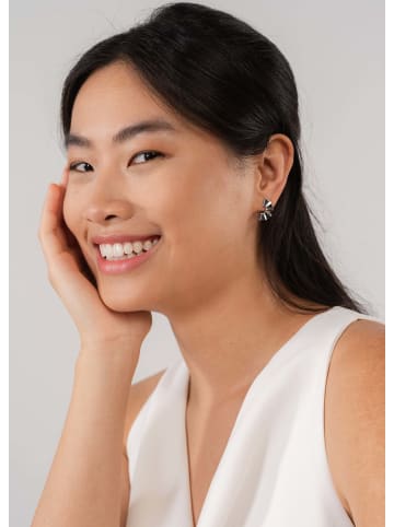 PURELEI Ohrringe Fan in Silber