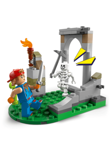 LEGO Das Lager von Schali und der Zündkerzenkünstlerin in Mehrfarbig ab 7 Jahre