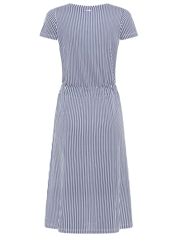 Laura Scott Shirtkleid in navy-gestreift