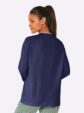 WITT WEIDEN Schlafanzug-Shirt in marine
