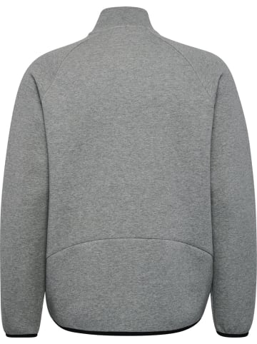 Hummel Trainingsjacke "Tech Fleece Halfzip" in Grau