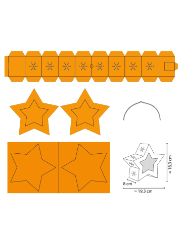 URSUS Twinkle Star "Neon" Orange