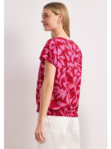 Street One Blusentop in rot rosa - 0001